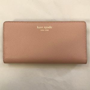 Kate Spade Large Slim Bifold Wallet Eva